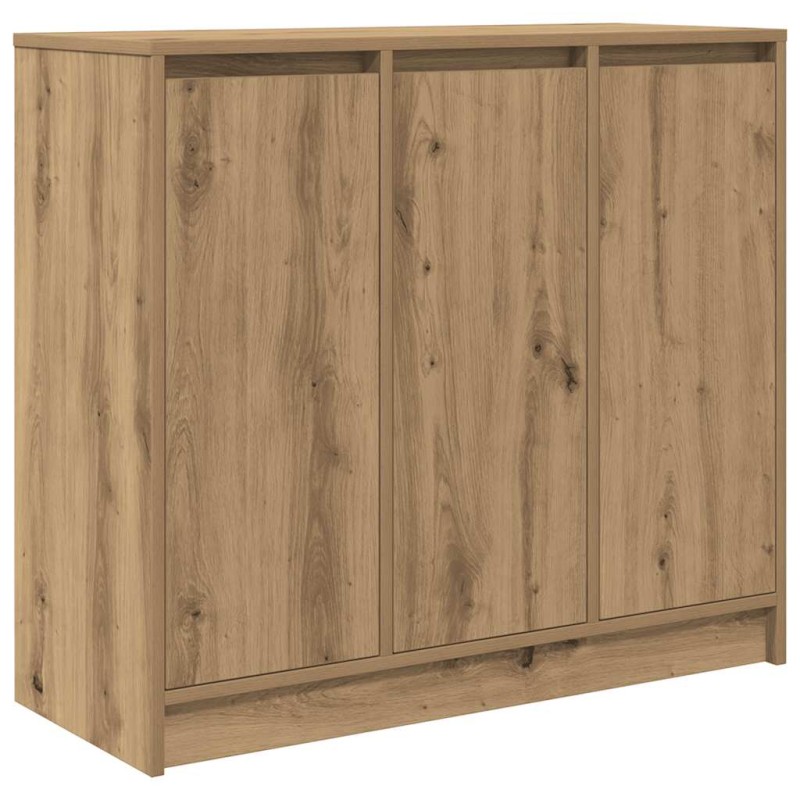 vidaXL Ντουλάπι τεχνίτης Δρυς 85x34x76 εκ. από Επεξεργασμένο Ξύλο