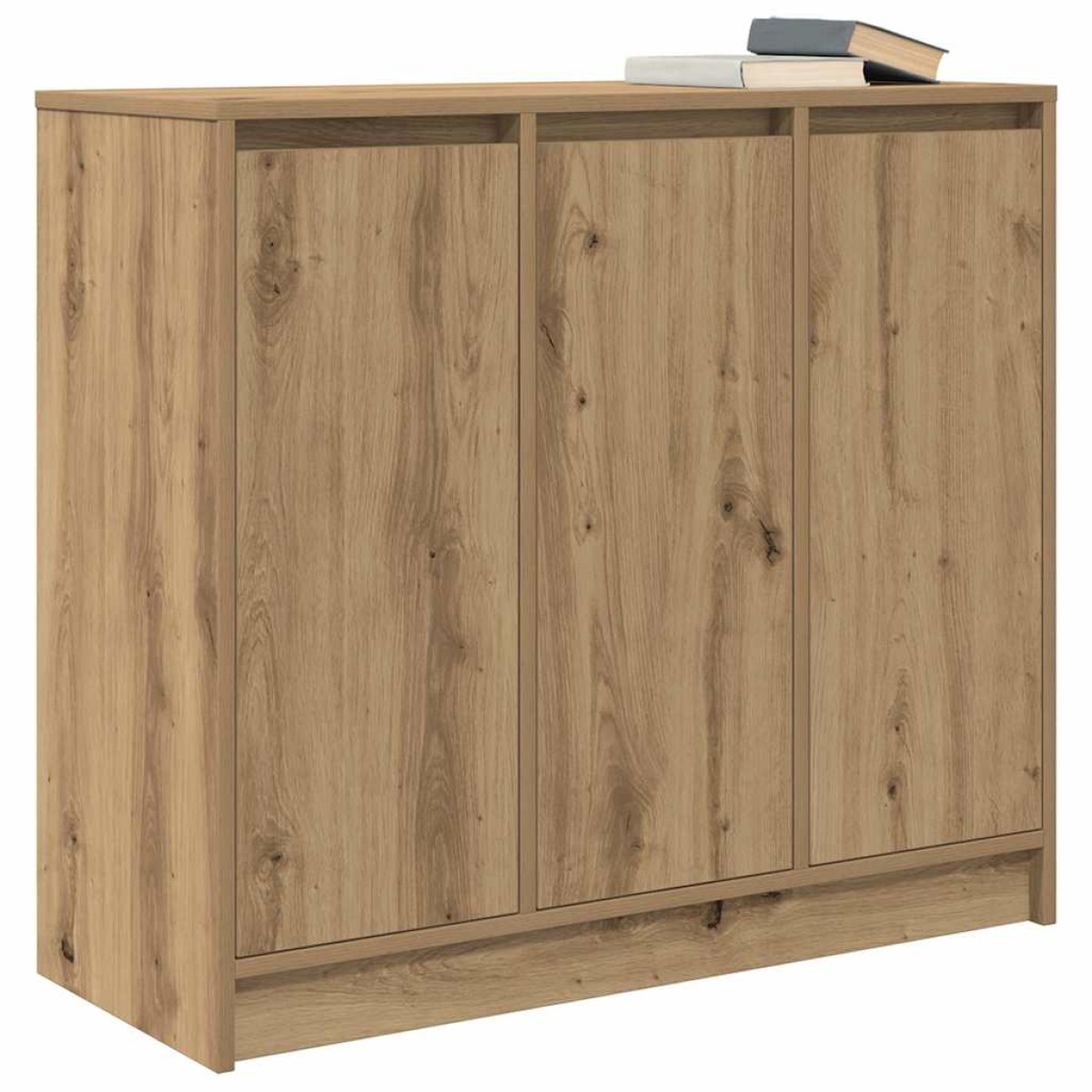 vidaXL Ντουλάπι τεχνίτης Δρυς 85x34x76 εκ. από Επεξεργασμένο Ξύλο