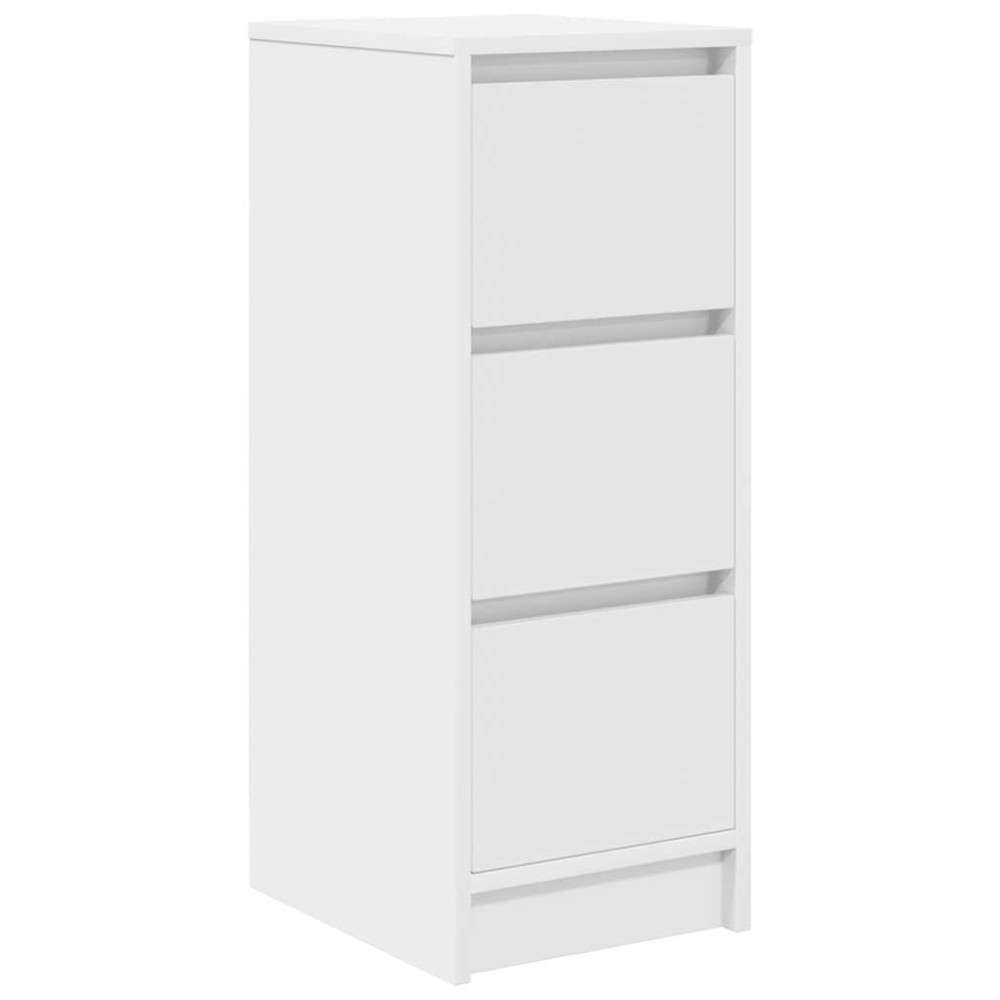 vidaXL Ντουλάπι Λευκή 29,5x34x76 εκ. από Επεξεργασμένο Ξύλο