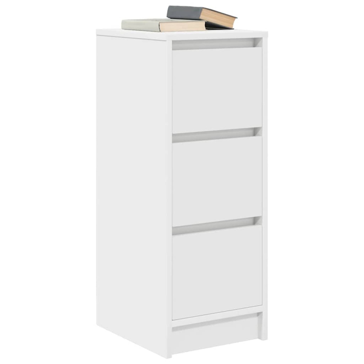 vidaXL Ντουλάπι Λευκή 29,5x34x76 εκ. από Επεξεργασμένο Ξύλο