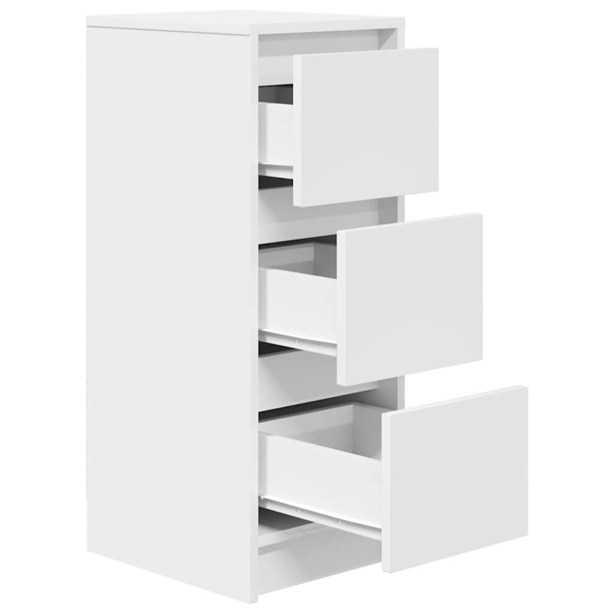 vidaXL Ντουλάπι Λευκή 29,5x34x76 εκ. από Επεξεργασμένο Ξύλο