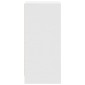 vidaXL Ντουλάπι Λευκή 29,5x34x76 εκ. από Επεξεργασμένο Ξύλο