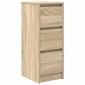 vidaXL Ντουλάπι Sonoma Δρυς 29,5x34x76 εκ. από Επεξεργασμένο Ξύλο