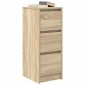 vidaXL Ντουλάπι Sonoma Δρυς 29,5x34x76 εκ. από Επεξεργασμένο Ξύλο