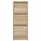 vidaXL Ντουλάπι Sonoma Δρυς 29,5x34x76 εκ. από Επεξεργασμένο Ξύλο
