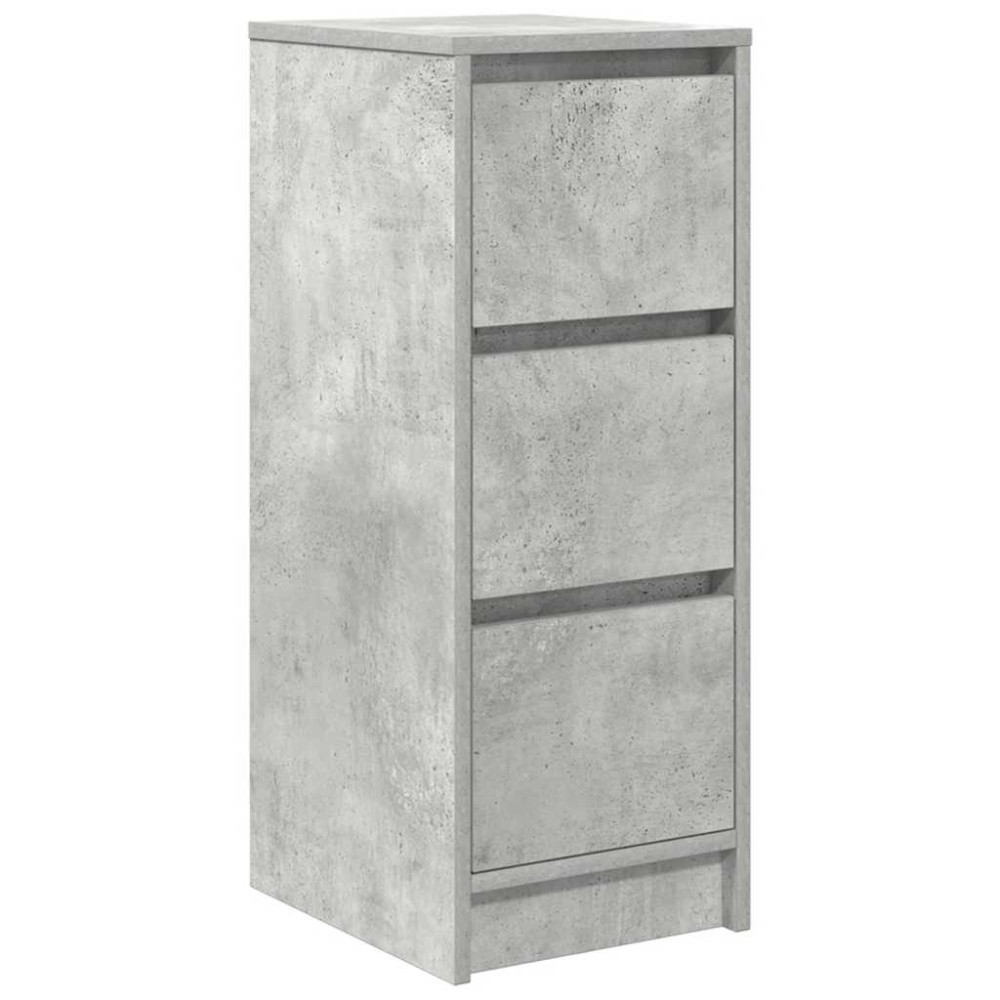 vidaXL Ντουλάπι Γκρι Σκυροδέματος 29,5x34x76 εκ. Επεξεργασμένο Ξύλο