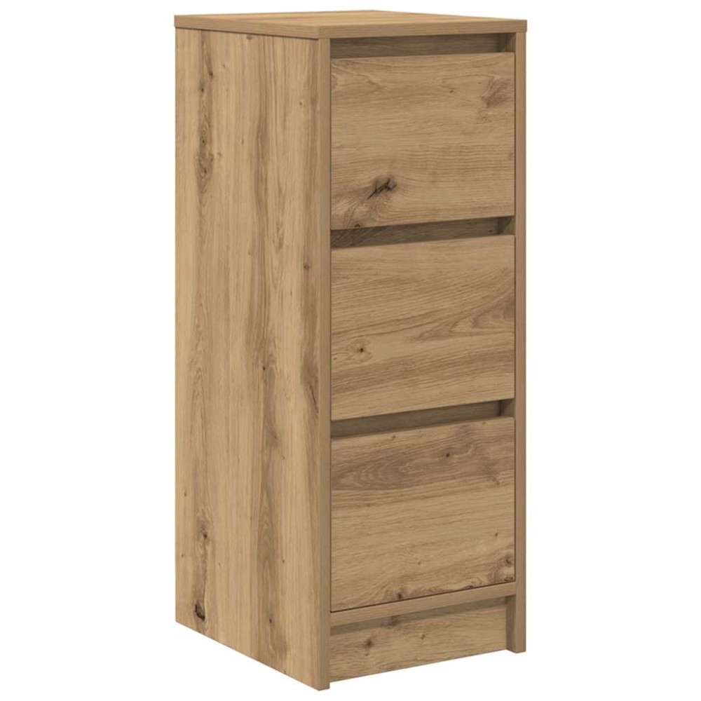 vidaXL Ντουλάπι τεχνίτης Δρυς 29,5x34x76 εκ. Επεξεργασμένο Ξύλο