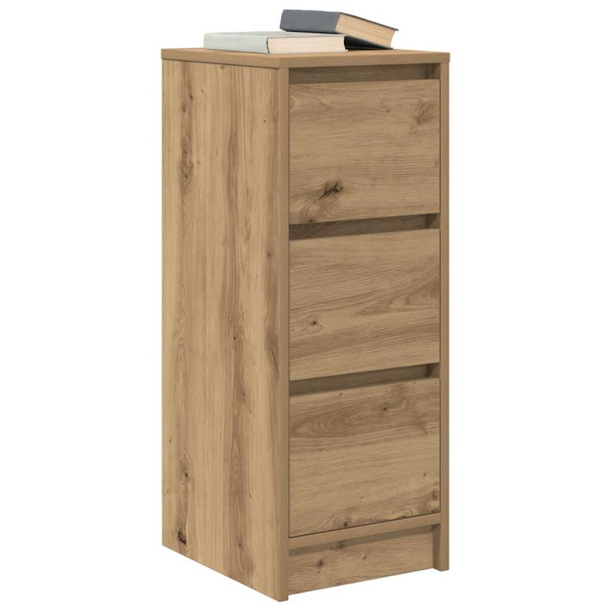 vidaXL Ντουλάπι τεχνίτης Δρυς 29,5x34x76 εκ. Επεξεργασμένο Ξύλο