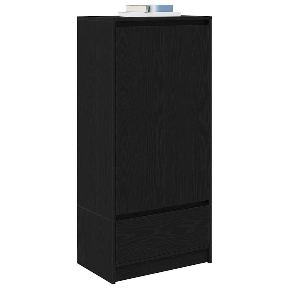 vidaXL Ντουλάπι με συρτάρι 55,5x34x119,5 εκ. Ξύλινο μηχανουργικό ξύλο