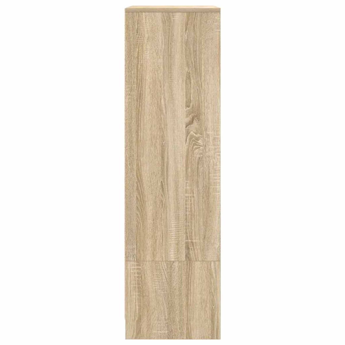 vidaXL Ντουλάπι με συρτάρι 55,5x34x119,5 εκ. Ξύλινο μηχανουργικό ξύλο