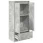 vidaXL Ντουλάπι με συρτάρι 55,5x34x119,5 εκ. Ξύλινο μηχανουργικό ξύλο