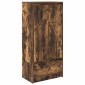 vidaXL Ντουλάπι με συρτάρι 55,5x34x119,5 εκ. Ξύλινο μηχανουργικό ξύλο