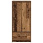 vidaXL Ντουλάπι με συρτάρι 55,5x34x119,5 εκ. Ξύλινο μηχανουργικό ξύλο
