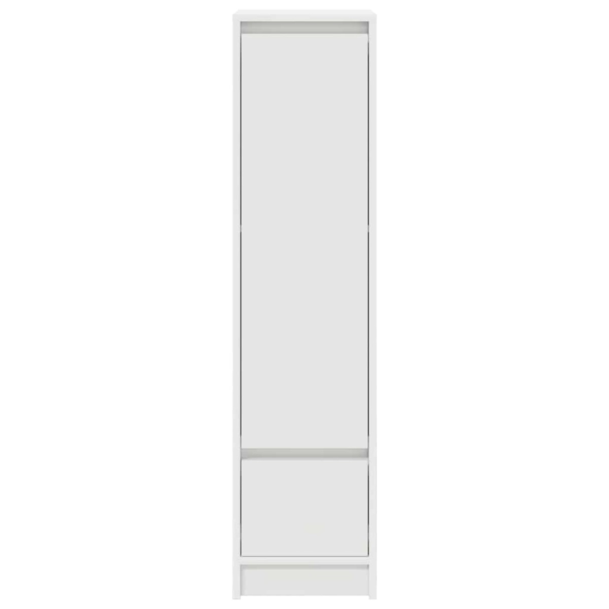 vidaXL Ντουλάπι Λευκό 29,5x34x119,5 εκ. Επεξεργασμένο Ξύλο δρυός