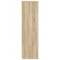 vidaXL Ντουλάπι Sonoma δρυς 29,5x34x119,5 εκ. Επεξεργασμένο Ξύλο
