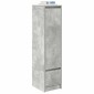 vidaXL Ντουλάπι Γκρι Σκυροδέματος 29,5x34x119,5 εκ. Επεξεργασμένο Ξύλο