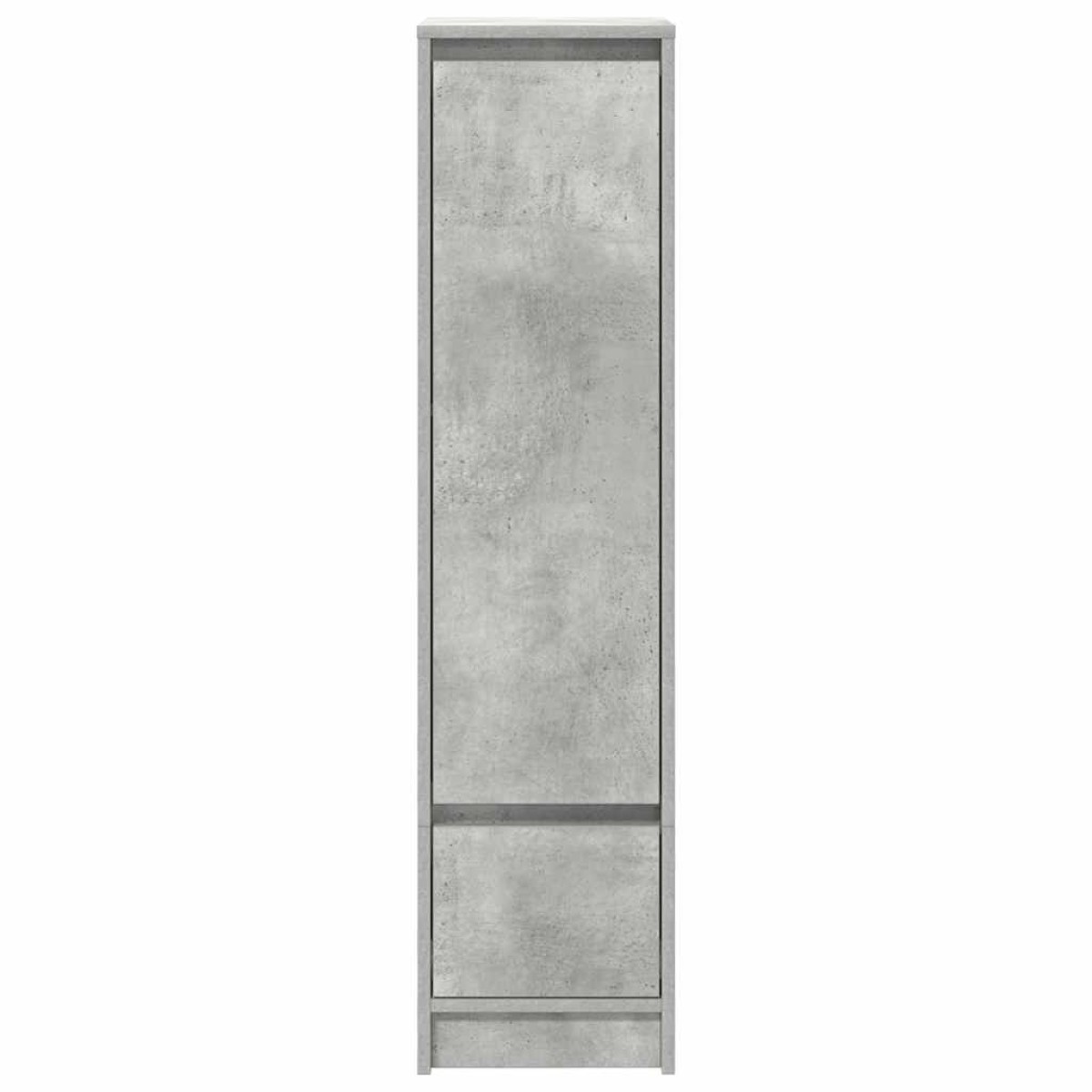 vidaXL Ντουλάπι Γκρι Σκυροδέματος 29,5x34x119,5 εκ. Επεξεργασμένο Ξύλο