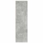 vidaXL Ντουλάπι Γκρι Σκυροδέματος 29,5x34x119,5 εκ. Επεξεργασμένο Ξύλο