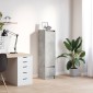 vidaXL Ντουλάπι Γκρι Σκυροδέματος 29,5x34x119,5 εκ. Επεξεργασμένο Ξύλο