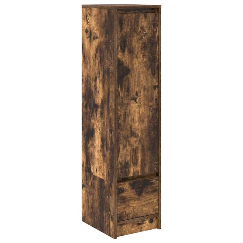 vidaXL Ντουλάπα Καπνιστή δρυς 29,5x34x119,5 εκ. Επεξεργασμένο Ξύλο