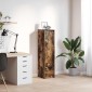 vidaXL Ντουλάπα Καπνιστή δρυς 29,5x34x119,5 εκ. Επεξεργασμένο Ξύλο