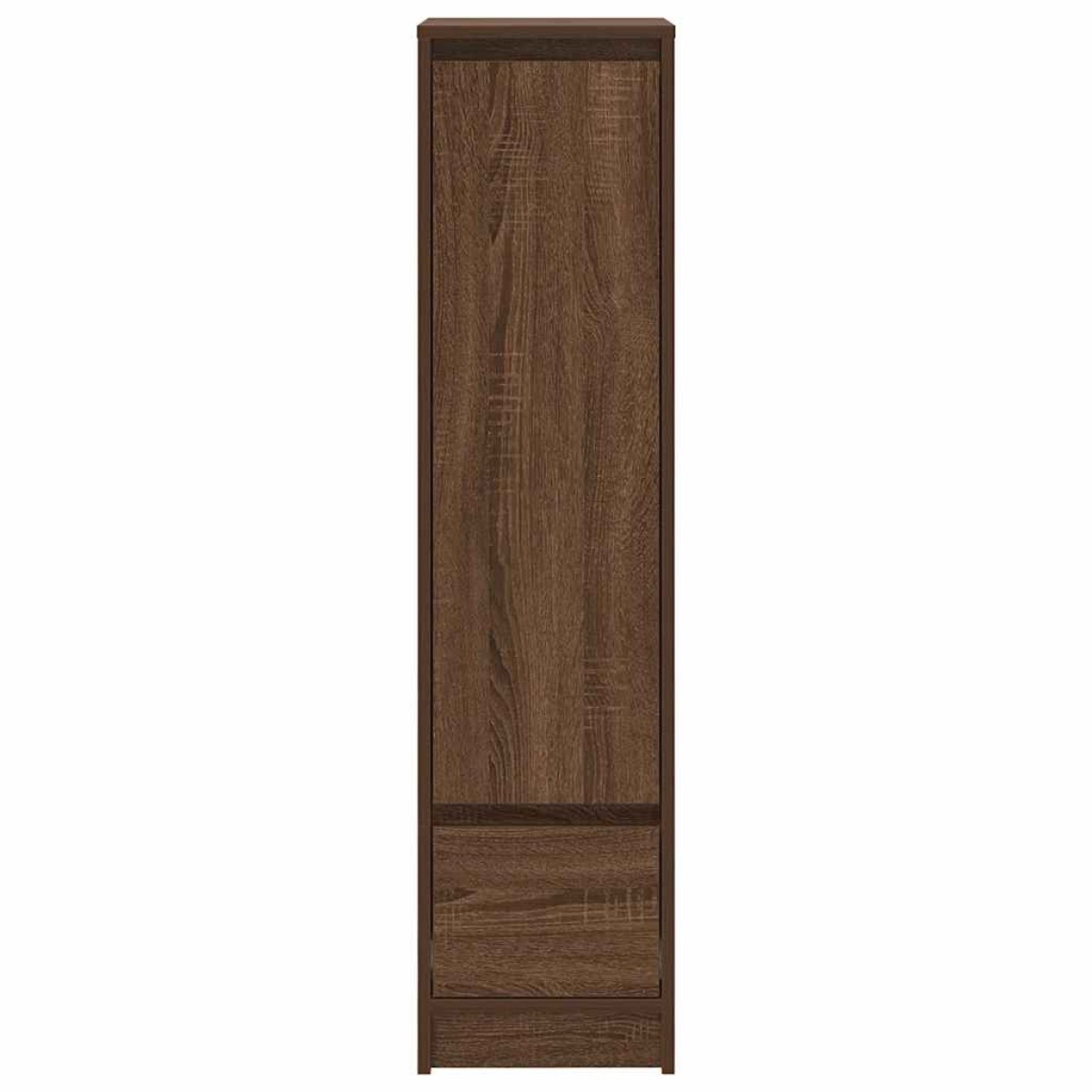 vidaXL Ντουλάπι Καφέ Δρυς 29,5x34x119,5 εκ. Επεξεργασμένο Ξύλο