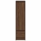 vidaXL Ντουλάπι Καφέ Δρυς 29,5x34x119,5 εκ. Επεξεργασμένο Ξύλο