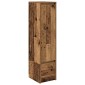 vidaXL Ντουλάπι Όψη Παλαιού Ξύλου 29,5x34x119,5 εκ. Επεξεργασμένο Ξύλο