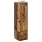 vidaXL Ντουλάπι Όψη Παλαιού Ξύλου 29,5x34x119,5 εκ. Επεξεργασμένο Ξύλο