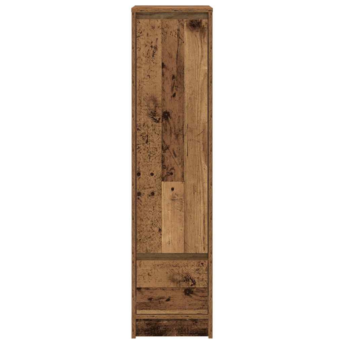 vidaXL Ντουλάπι Όψη Παλαιού Ξύλου 29,5x34x119,5 εκ. Επεξεργασμένο Ξύλο