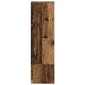 vidaXL Ντουλάπι Όψη Παλαιού Ξύλου 29,5x34x119,5 εκ. Επεξεργασμένο Ξύλο