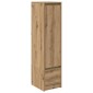 vidaXL Ντουλάπα τεχνίτης Δρυς 29,5x34x119,5 εκ. από Επεξεργασμένο Ξύλο