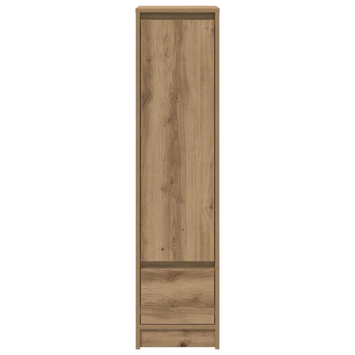 vidaXL Ντουλάπα τεχνίτης Δρυς 29,5x34x119,5 εκ. από Επεξεργασμένο Ξύλο