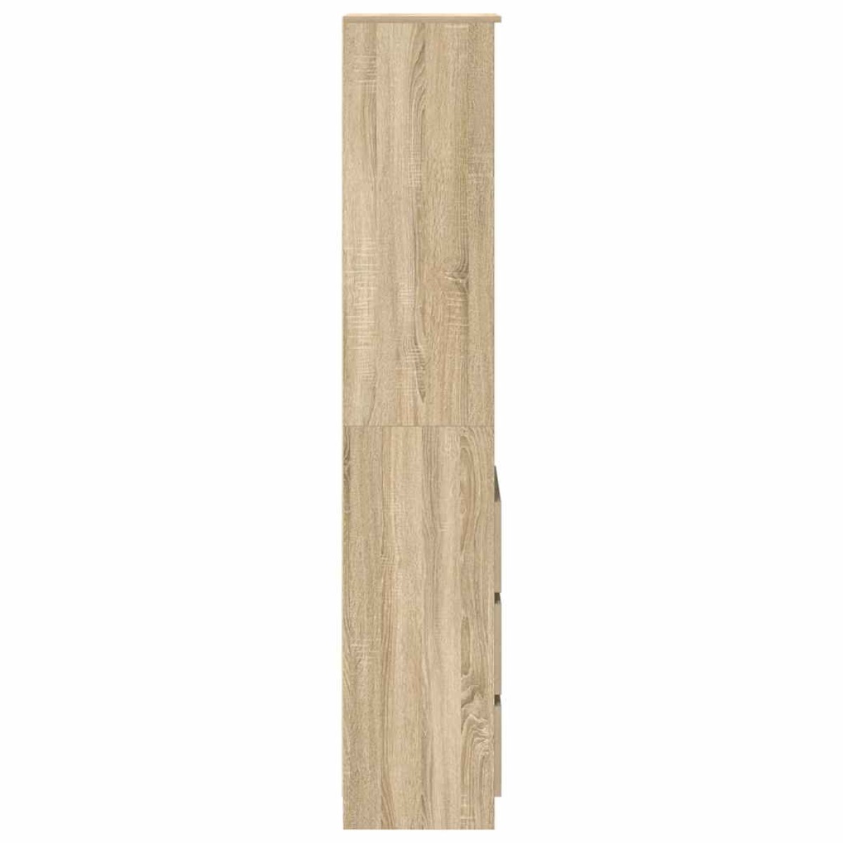 vidaXL Ντουλάπι Sonoma δρυς 37,5x35x180 εκ. Επεξεργασμένο Ξύλο