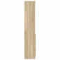 vidaXL Ντουλάπι Sonoma δρυς 37,5x35x180 εκ. Επεξεργασμένο Ξύλο