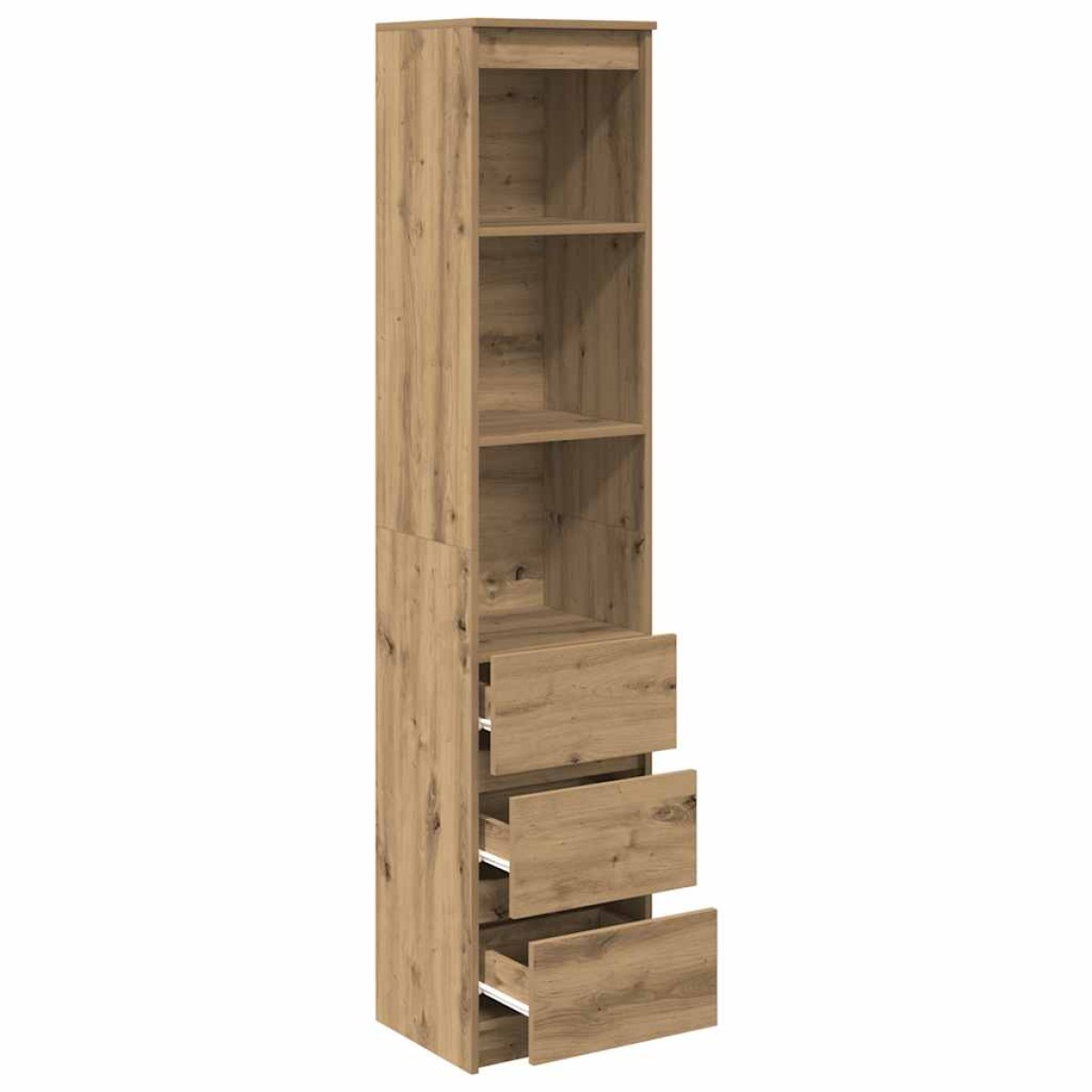 vidaXL Ντουλάπι Αρτισιανή Δρυς 37,5x35x180 εκ. από Επεξεργασμένο Ξύλο