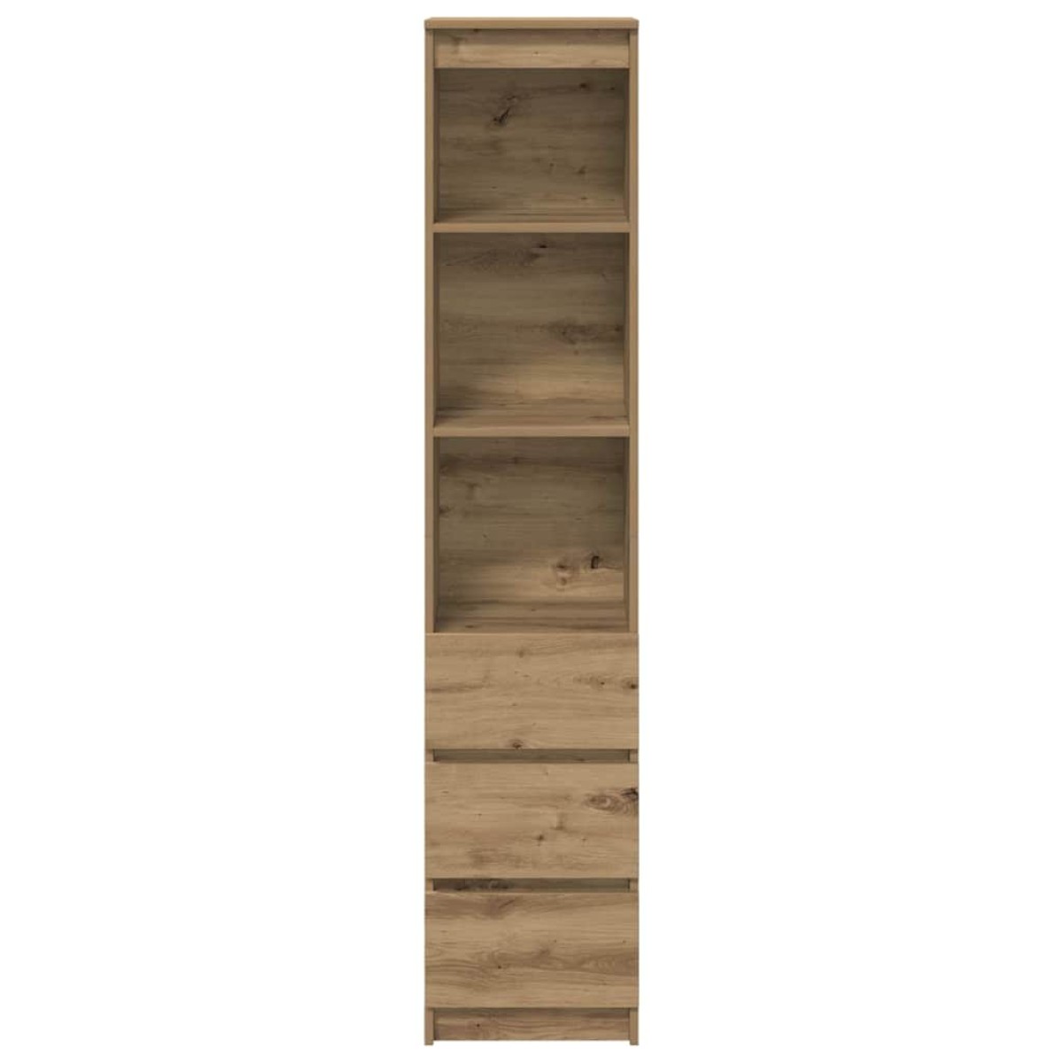 vidaXL Ντουλάπι Αρτισιανή Δρυς 37,5x35x180 εκ. από Επεξεργασμένο Ξύλο