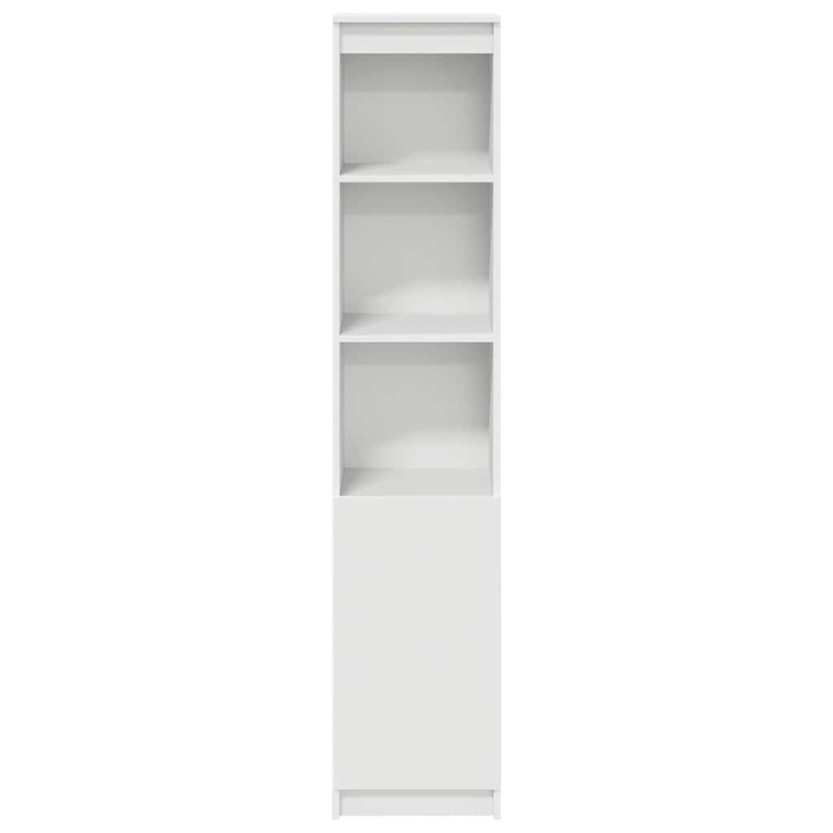 vidaXL Ντουλάπι Λευκό 37,5x35x180 εκ. Επεξεργασμένο Ξύλο