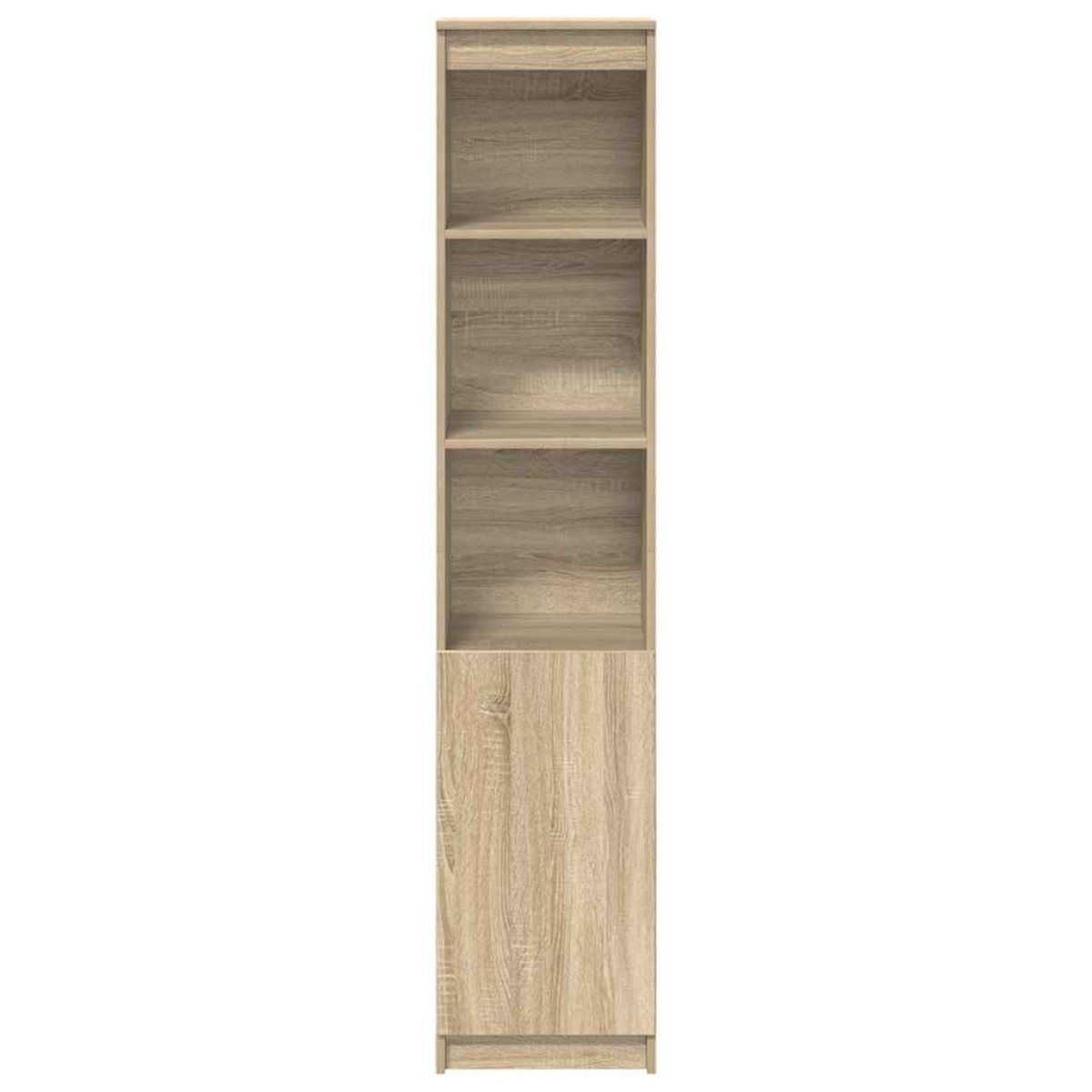 vidaXL Ντουλάπι Sonoma δρυς 37,5x35x180 εκ. Επεξεργασμένο Ξύλο