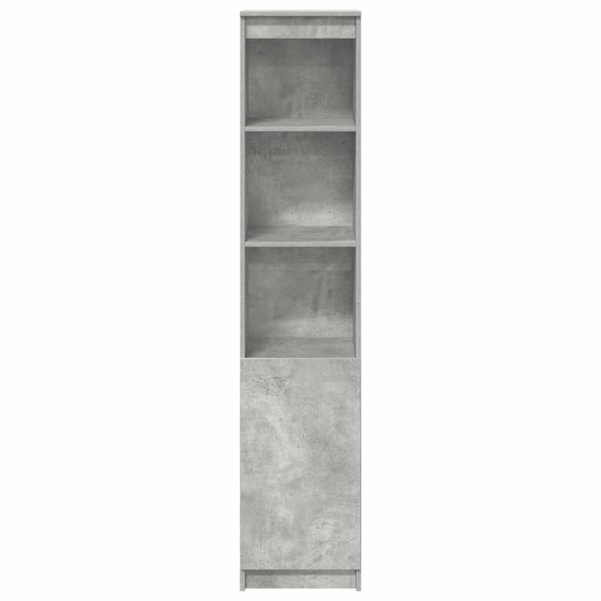 vidaXL Ντουλάπι Γκρι Σκυροδέματος 37,5x35x180 εκ. Επεξεργασμένο Ξύλο