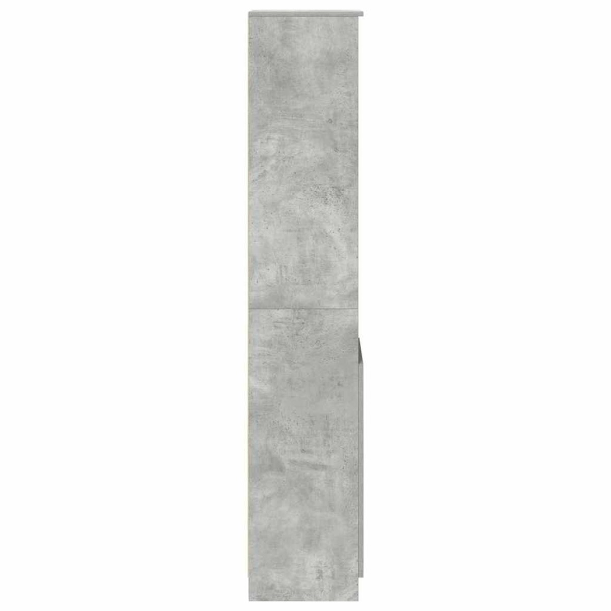 vidaXL Ντουλάπι Γκρι Σκυροδέματος 37,5x35x180 εκ. Επεξεργασμένο Ξύλο