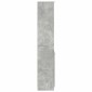 vidaXL Ντουλάπι Γκρι Σκυροδέματος 37,5x35x180 εκ. Επεξεργασμένο Ξύλο