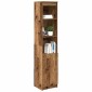 vidaXL Ντουλάπι Όψη Παλαιού Ξύλου 37,5x35x180 εκ. Επεξεργασμένο Ξύλο