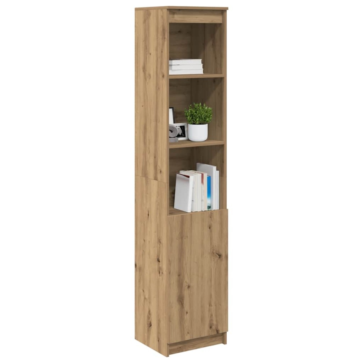 vidaXL Ντουλάπι Αρτισιανή Δρυς 37,5x35x180 εκ. από Επεξεργασμένο Ξύλο
