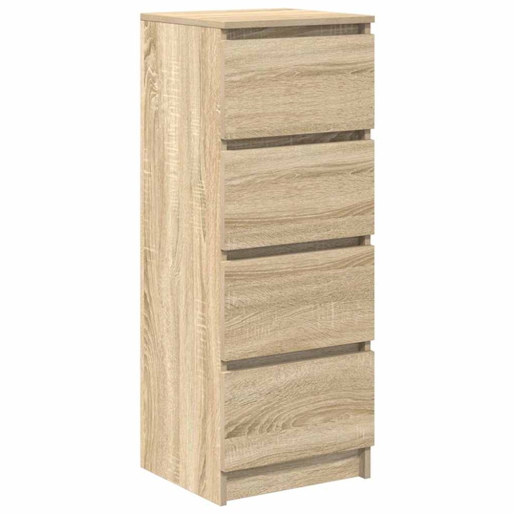 vidaXL Ντουλάπι Sonoma Δρυς 37,5x35x99 εκ. από Επεξεργασμένο Ξύλο