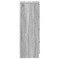 vidaXL Ντουλάπι Γκρι Sonoma 37,5x35x99 εκ. από Επεξεργασμένο Ξύλο