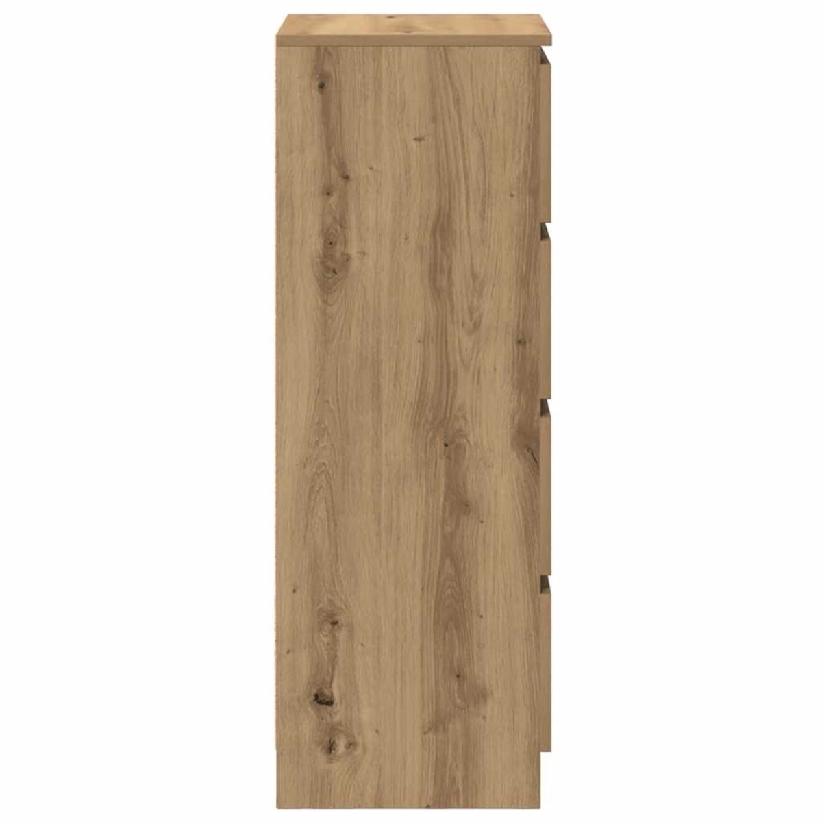 vidaXL Μπουφές Αρτισιανή Δρυς 37,5x35x99 εκ. από Επεξεργασμένο Ξύλο