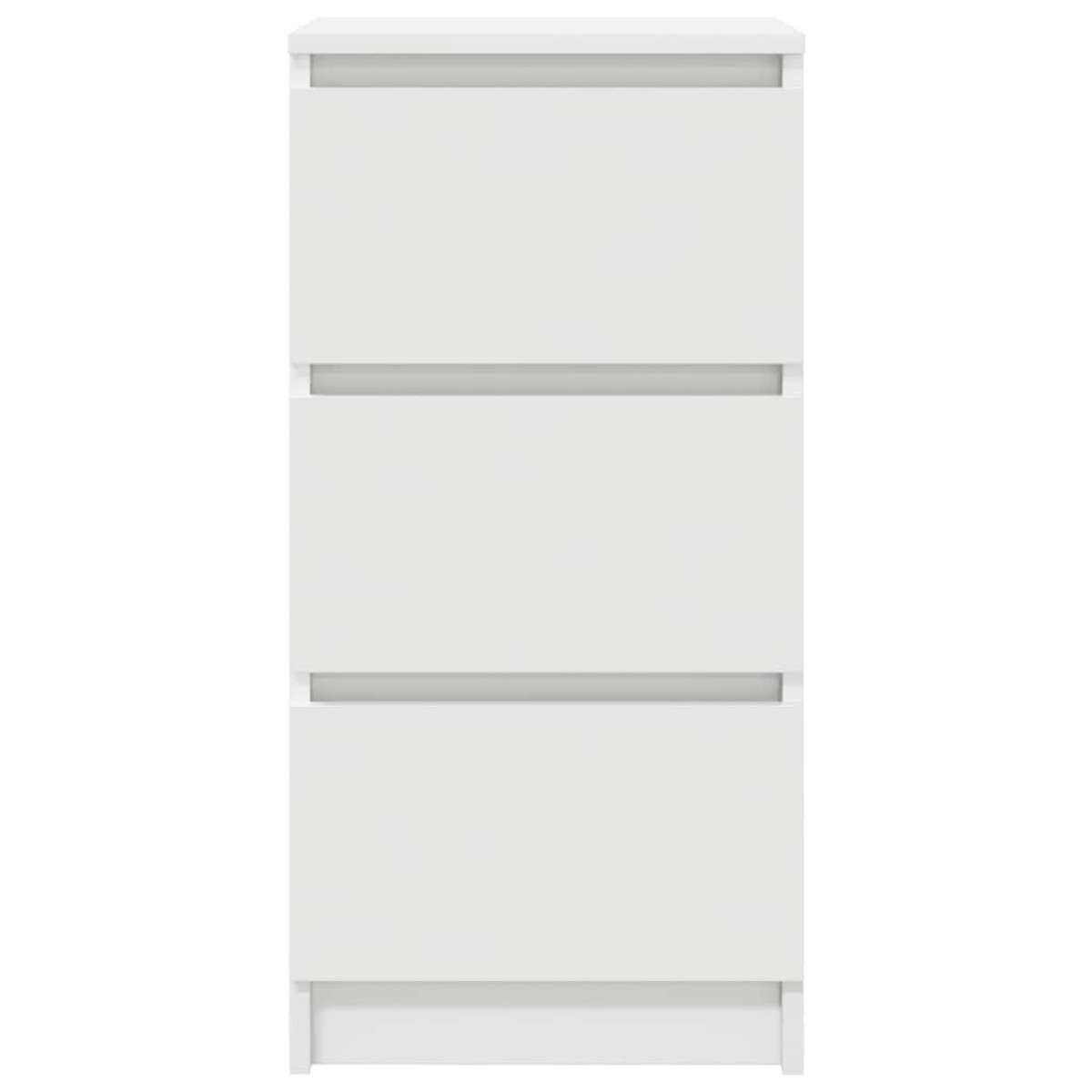 vidaXL Ντουλάπι Λευκό 85x34x76 εκ. από Επεξεργασμένο Ξύλο