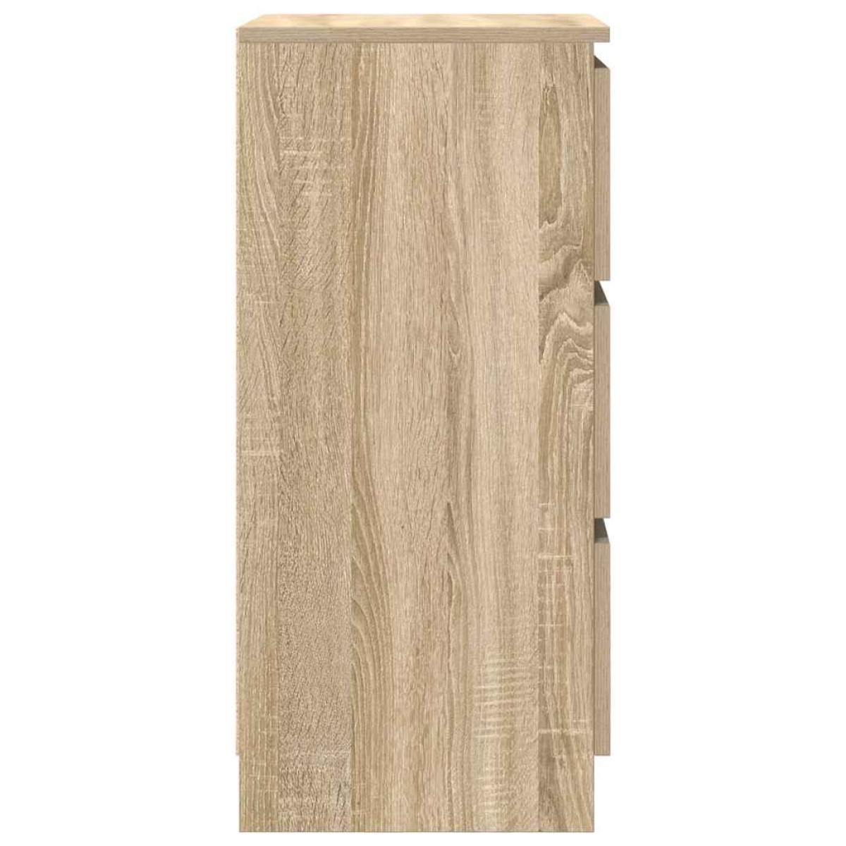 vidaXL Ραφιέρα Sonoma Δρυς 37,5x35x76 εκ. από Επεξεργ. Ξύλο