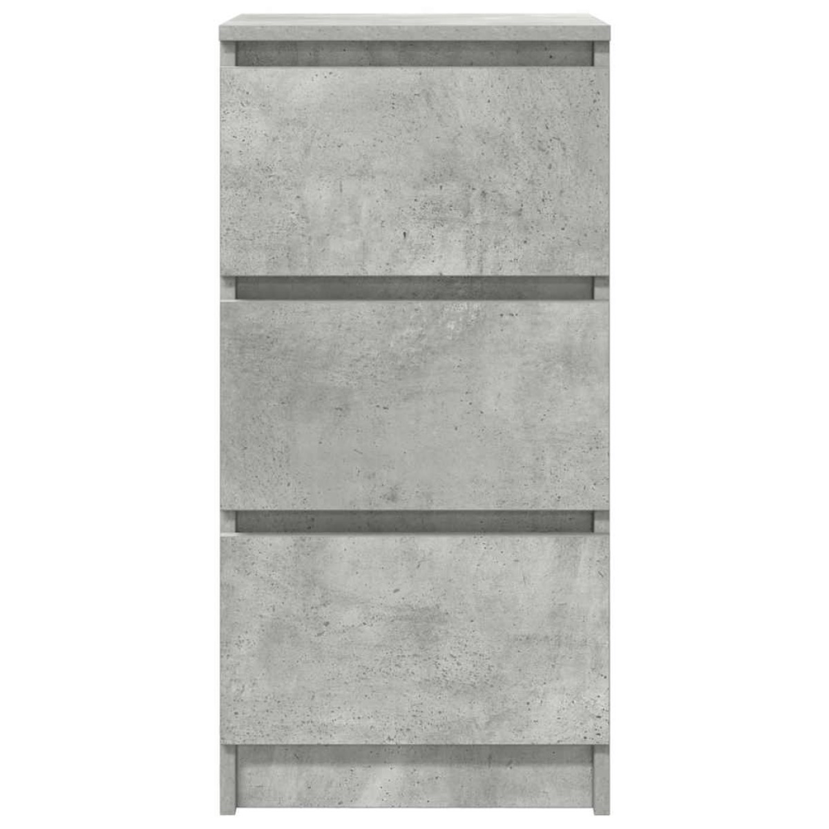 vidaXL Ντουλάπι Γκρι Σκυροδέματος 37,5x35x76 εκ. Επεξεργασμένο Ξύλο